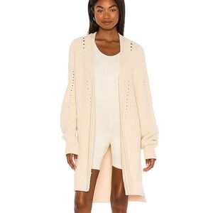 Free People Nightingale Cardigan in cream size Large